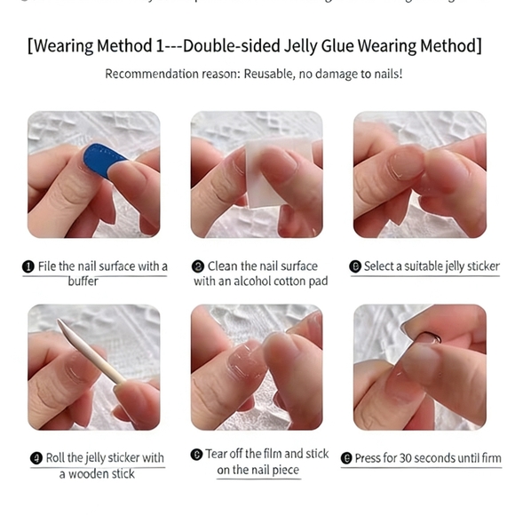 "Golden Gallop" 3D Year of the Horse Press-On Nails 2026 Lunar New Year Size S - Picture 10 of 10